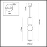 Подвесной светильник ODEON LIGHT L-VISION SAKRA 4072/5L